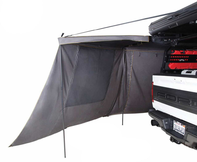 HD Nomadic 180 - LTE Awning Wall, Universal, Grey Body, Green Trim W/Storage Bag