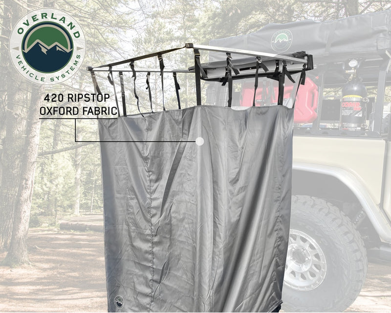 Nomadic Quick Deploying Shower Overland Vehicle Systems