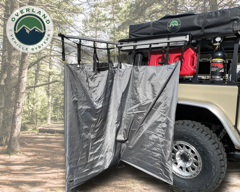 Nomadic Quick Deploying Shower Overland Vehicle Systems