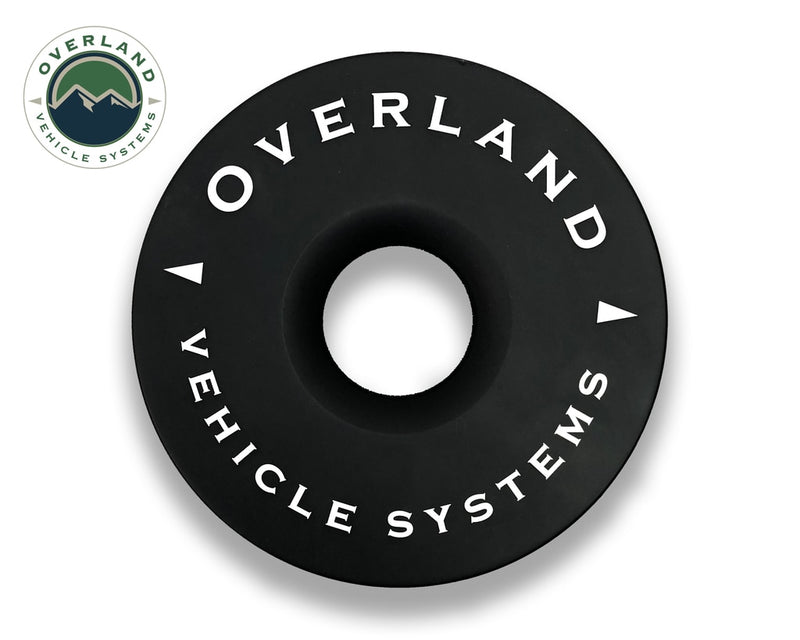 Recovery Ring 6.25 Inch 45,000 LBS Black With Storage Bag Universal Overland Vehicle Systems