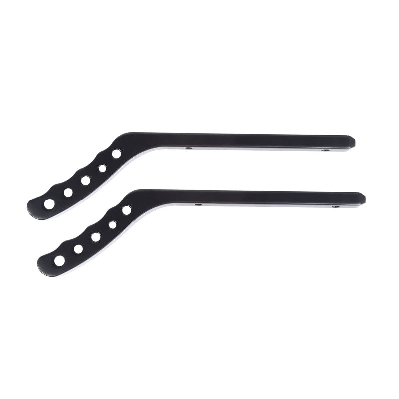 Rugged Ridge Aluminum Grab Handles Rear Pair Black 07-18 Jeep Wrangler JK/JKU