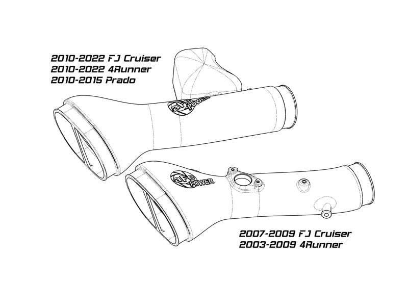 aFe Momentum GT Pro 5R Cold Air Intake System 07-17 Toyota FJ Cruiser V6-4.0L