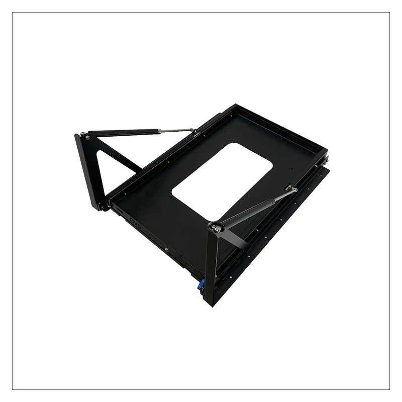 Refrigerator Tray With Slide and Tilt Size Small Overland Vehicle Systems