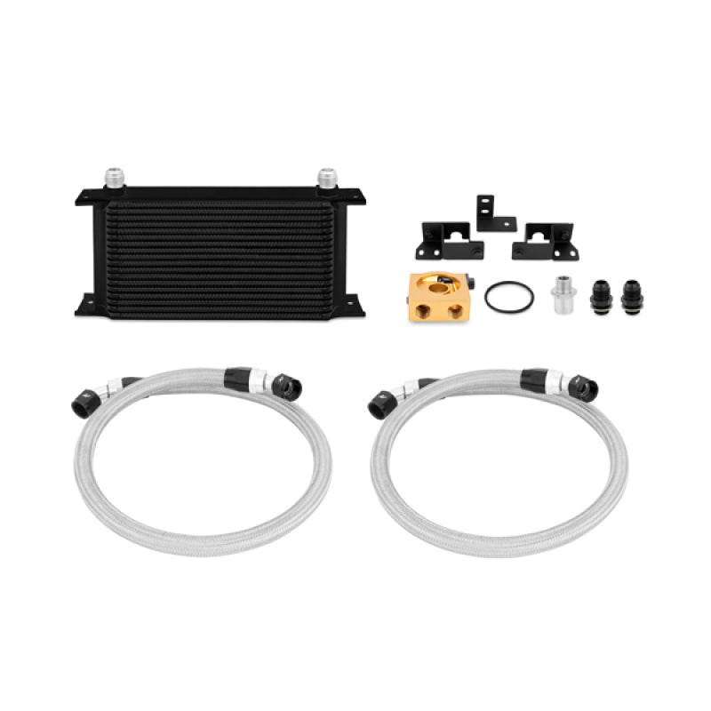 Mishimoto 07-11 Jeep Wrangler JK Oil Cooler Kit - Silver