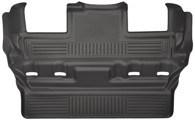 Husky Liners 2015 GM Escalade/Tahoe/Yukon WeatherBeater Black 3rd Seat (Bucket 2nd) Floor Liner