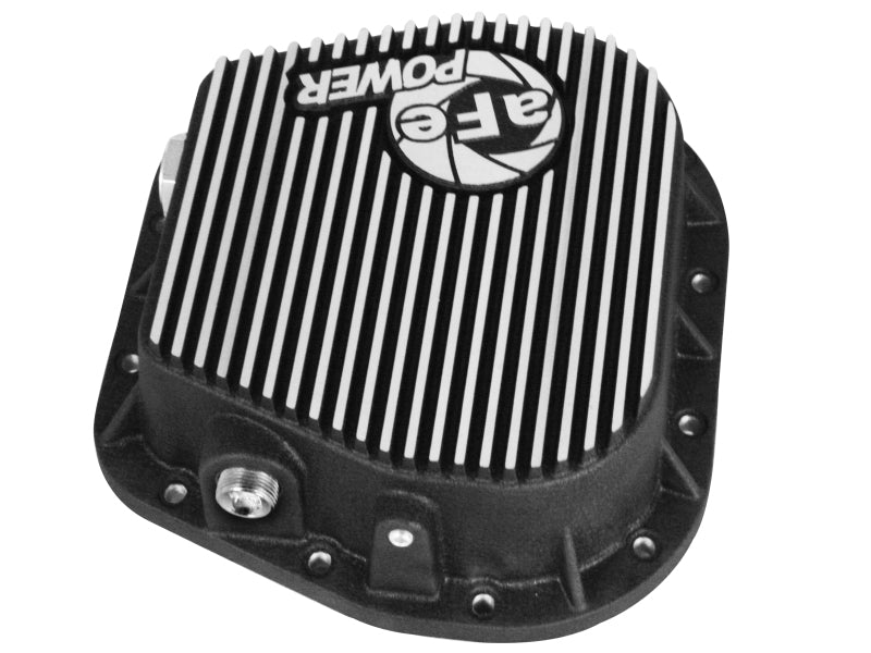 aFe Power Rear Differential Cover (Machined) 12 Bolt 9.75in 11-13 Ford F-150 EcoBoost V6 3.5L (TT)