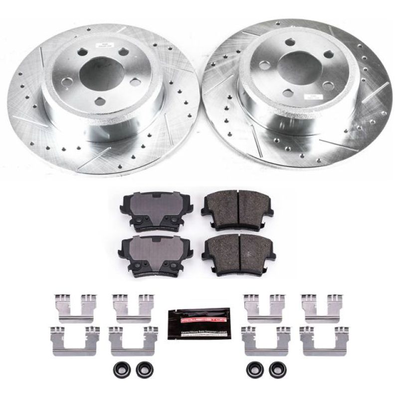 Power Stop 05-19 Chrysler 300 Rear Z23 Evolution Sport Brake Kit