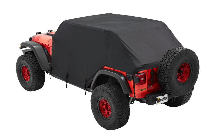 BesTop ALL WEATHER TRAIL COVER 07-18 JEEP WRANGLER JKU; 18-C WRANGLER JLU; 4-DOOR;