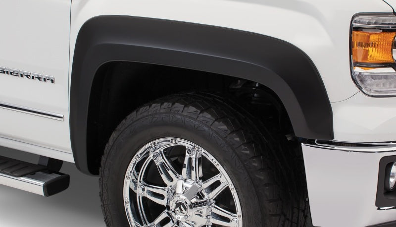 Bushwacker 16-18 GMC Sierra 1500 Extend-A-Fender Style Flares 4pc - Black