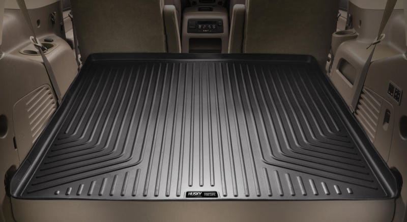 Husky Liners 19-24 Jeep Wrangler JLU WeatherBeater Black Rear Cargo Liner