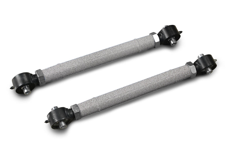 Fits Jeep JL, Rear Lower Control Arm, Pair, Double Adjustable (0-5 inch Lift). Gray Hammertone. 