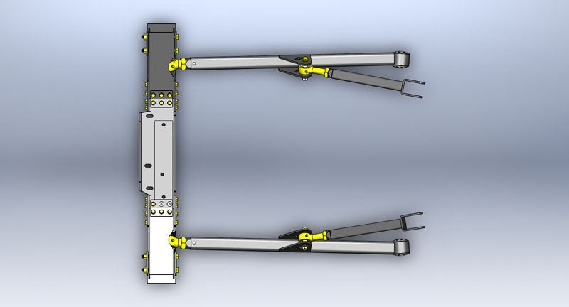 Jeep Wrangler Front Long Arm Upgrade Kit 07-18 JK Clayton Off Road