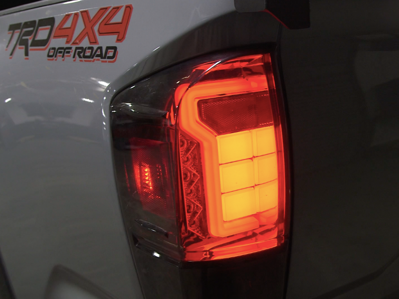 16-20 Tacoma Raptor Style Tail Lights Sold As Pair Cali Raised LED