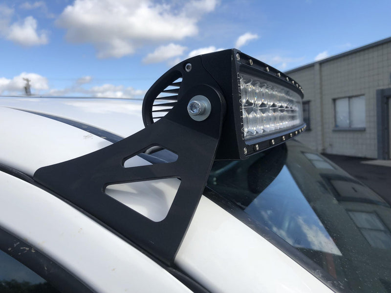 05-21 Tacoma 52 Inch Curved LED Light Bar Roof Brackets Kit 5D Optic OSRAM 52 inch Dual Row Curved Bar Spot Beam No Switch Cali Raised LED