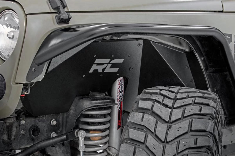 Rough Country 1195 Front Inner Fender Liners for 07-18 Jeep Wrangler JK