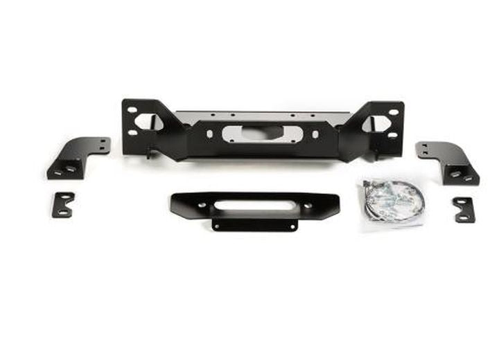 WARN 101255 Winch Mount Plate for 18-23 Jeep Wrangler JL and Gladiator JT with Factory Steel Bumper