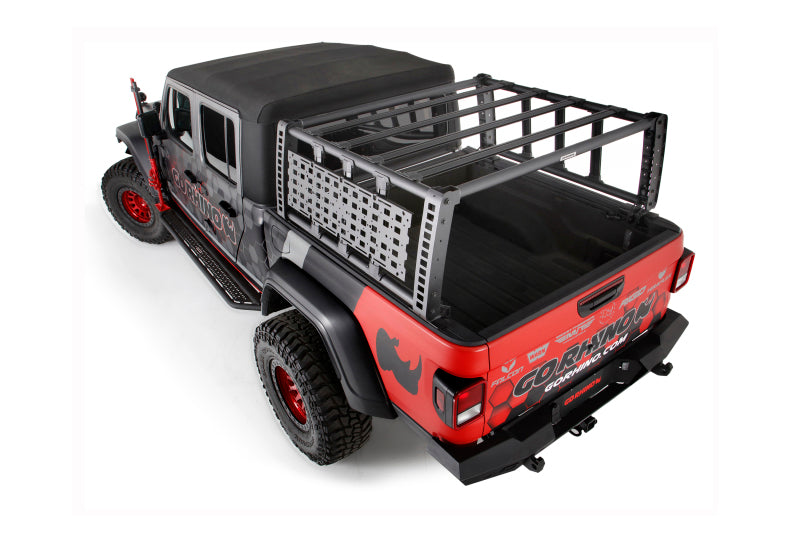 Go Rhino 19-21 Jeep Gladiator XRS Overland Xtreme Rack - Black