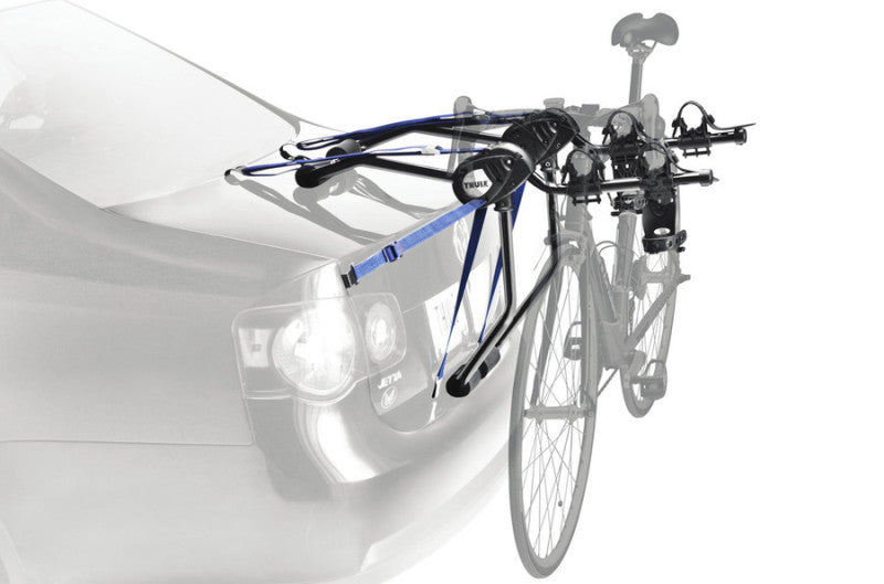 Thule Passage 2 - Hanging Strap-Style Trunk Bike Rack (Up to 2 Bikes) - Black