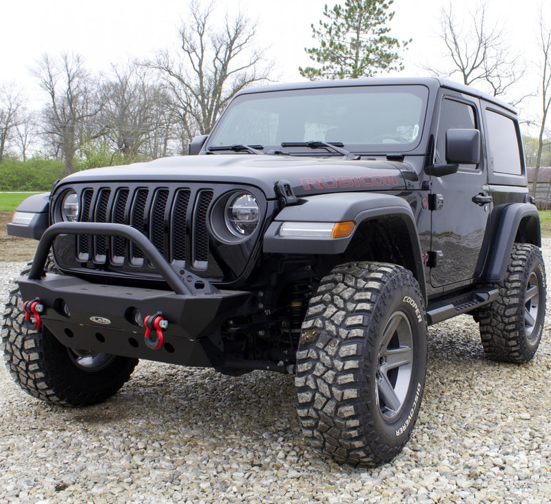 2018+ JL Destroyer Series 2-Door Rock Sliders by LOD Offroad